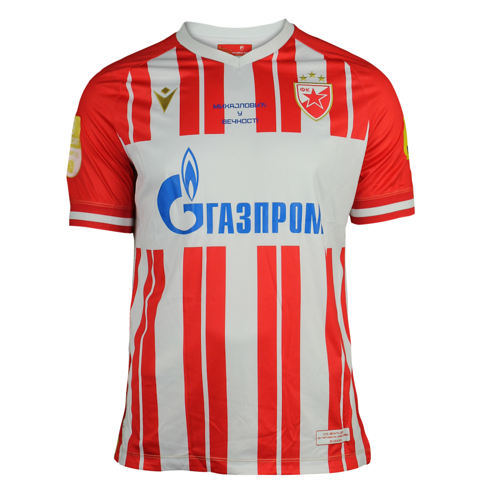 Nemanja Milunović FK Crvena zvezda shirt