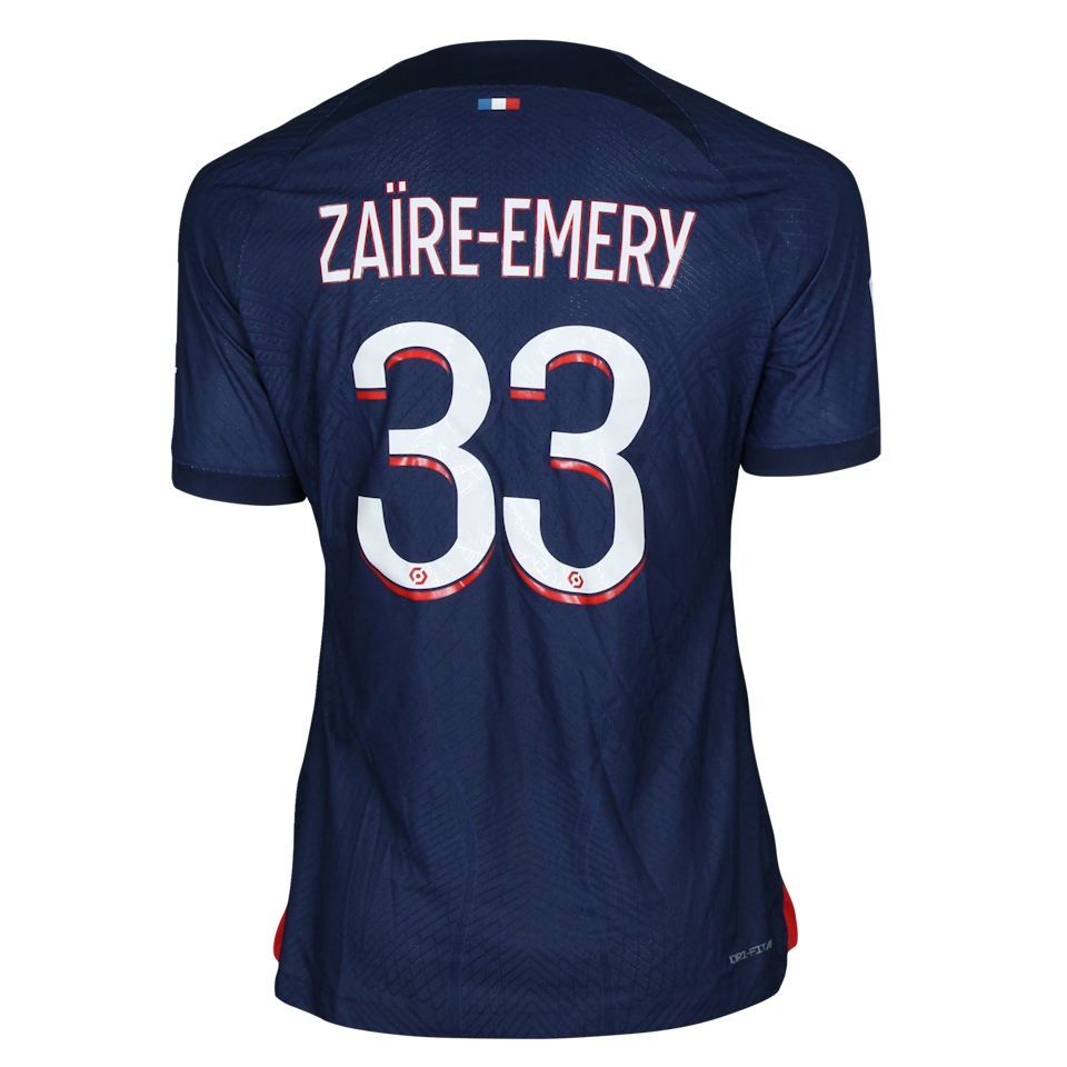 Warren Zaire Emery Paris Saint-Germain jersey