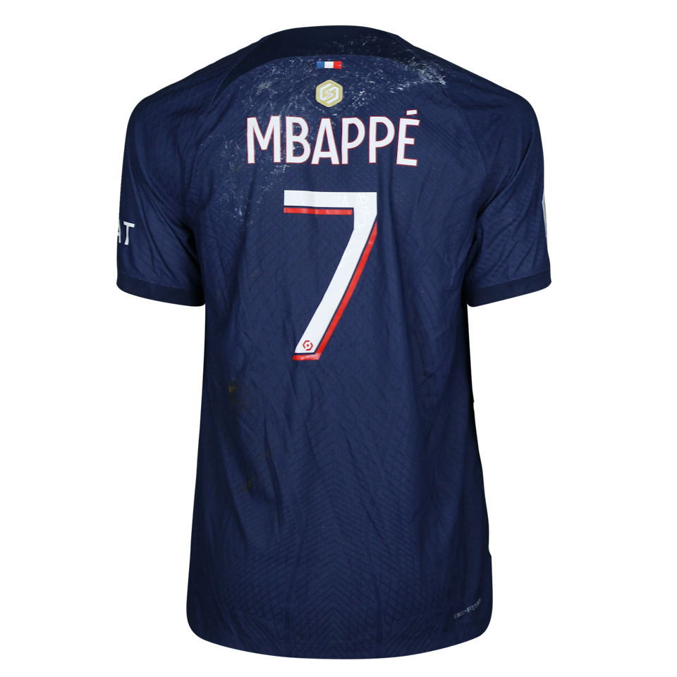 Kylian Mbappé  Paris Saint-Germain jersey