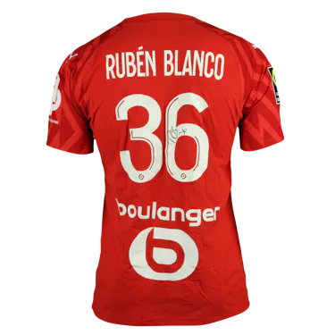 来自Olympique de Marseille的Rubén Blanco球衣