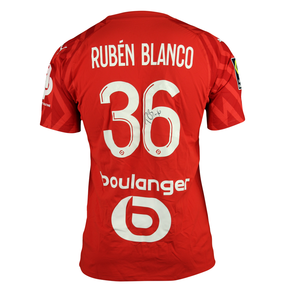 Rubén Blanco Olympique de Marseille shirt