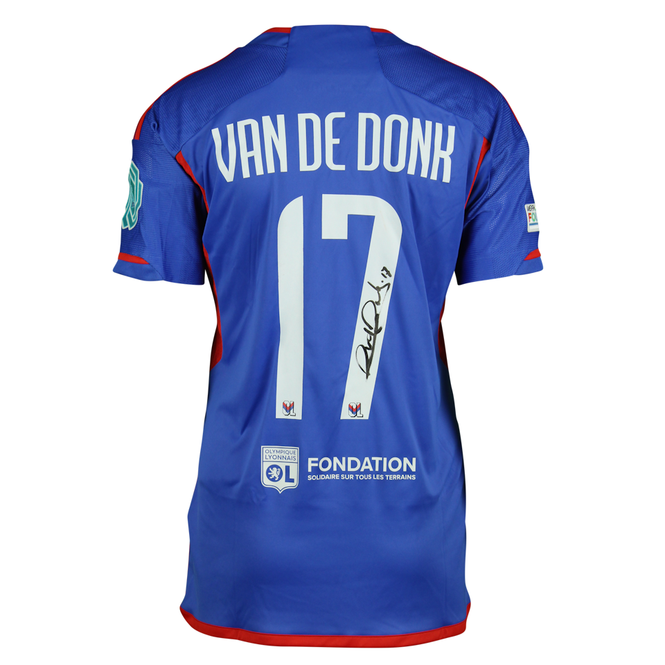 Danielle van de Donk Olympique Lyonnais Féminin のシャツ