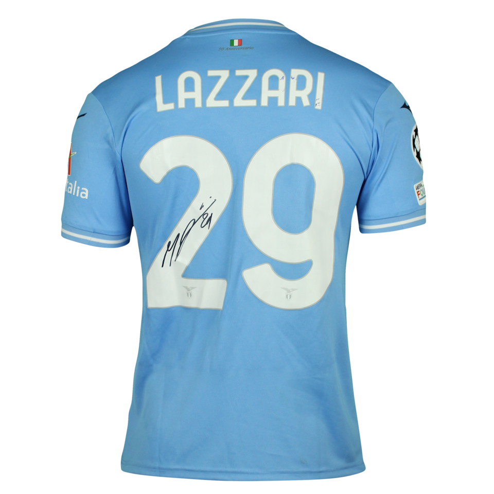 Manuel Lazzari Lazio shirt