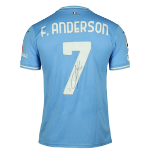 Felipe Anderson Pereira Gomes Lazio camisa.
