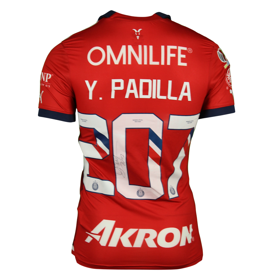 Jonathan Yael Padilla Sandoval Chivas Guadalajara jersey