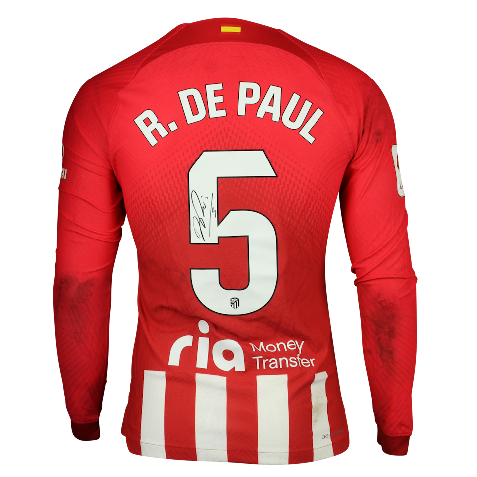 Rodrigo de Paul Atlético de Madrid shirt