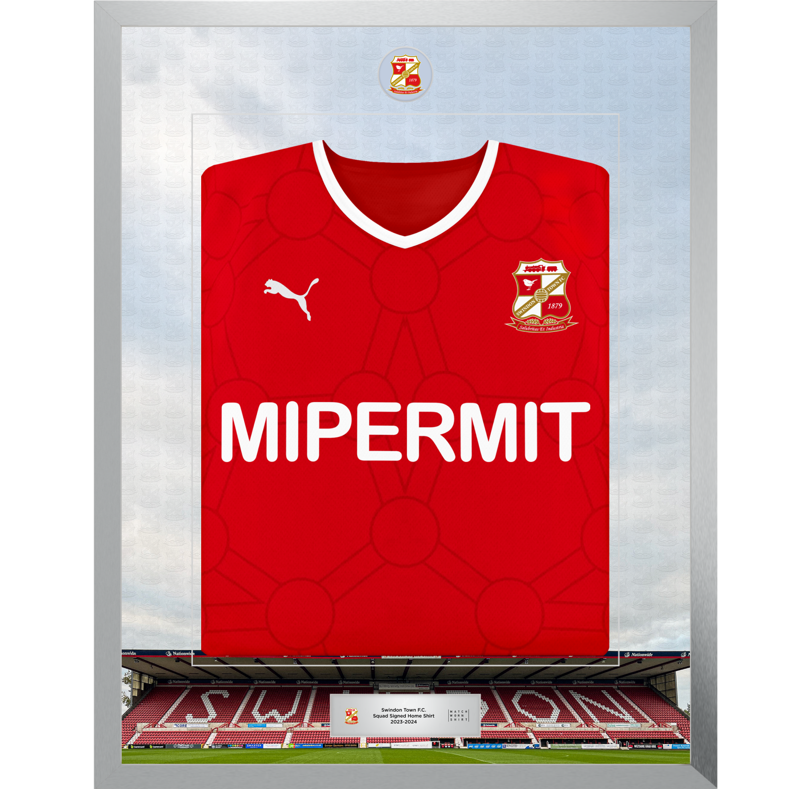 Limited Edition Framed Squad Signed Shirt