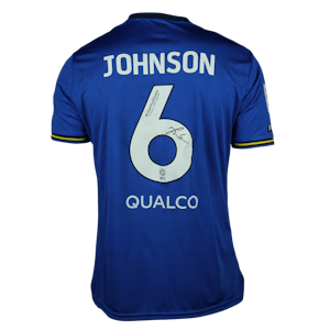 AFC Wimbledon 팀의 Ryan Johnson 셔츠