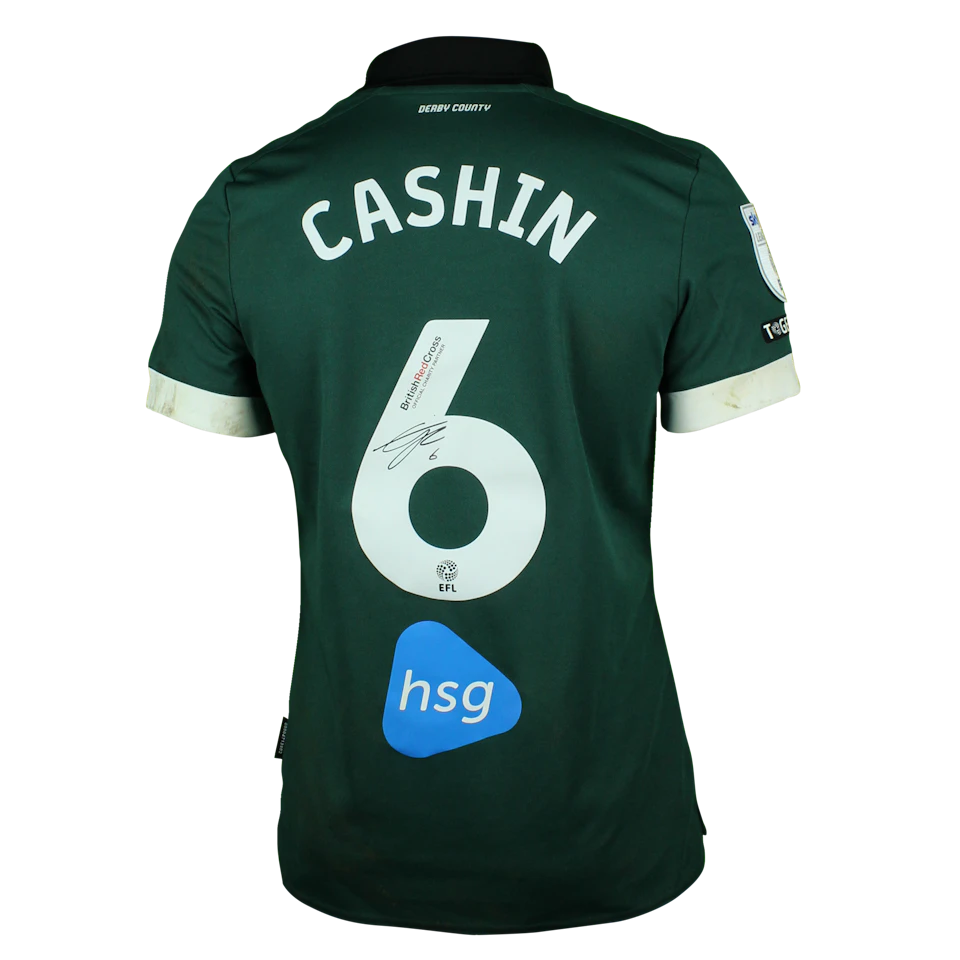 来自Derby County的Eiran Cashin球衣