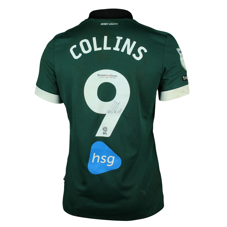 James Collins Derby County shirt