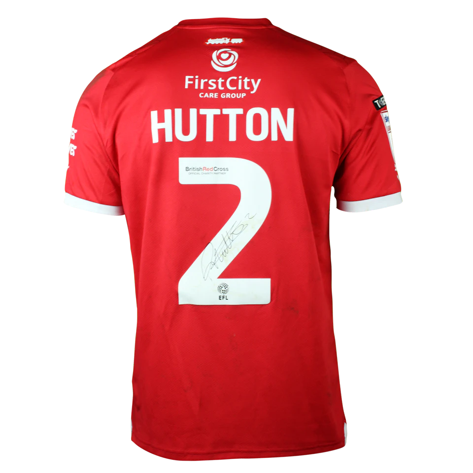 Swindon Town-Trikot von Remeao Hutton