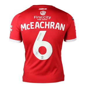 George McEachran Swindon Town shirt