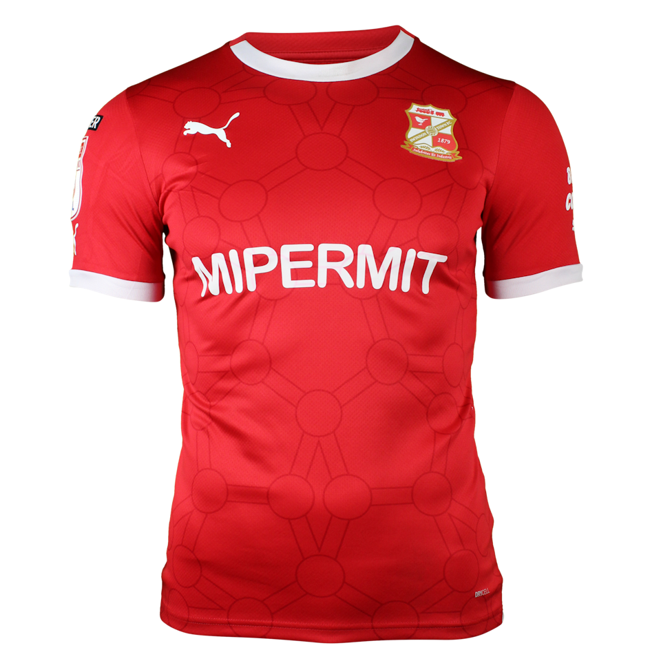 George McEachran Swindon Town shirt