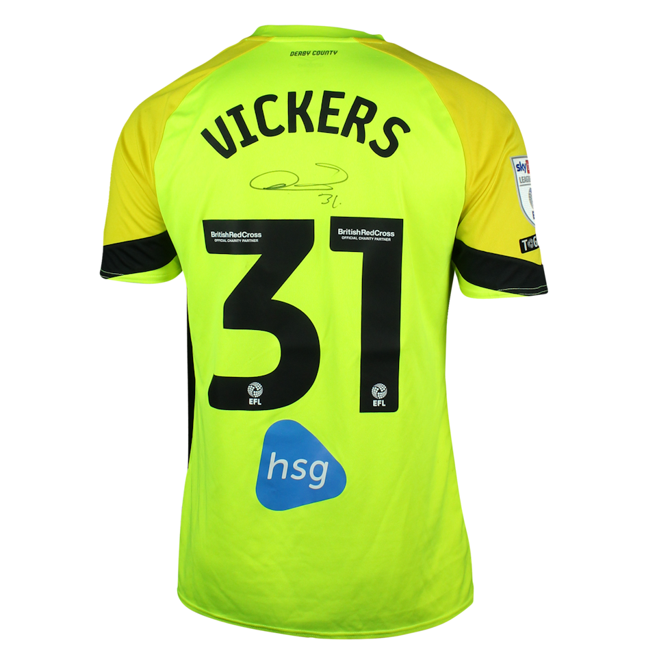 Camisa de Josh Vickers Derby County