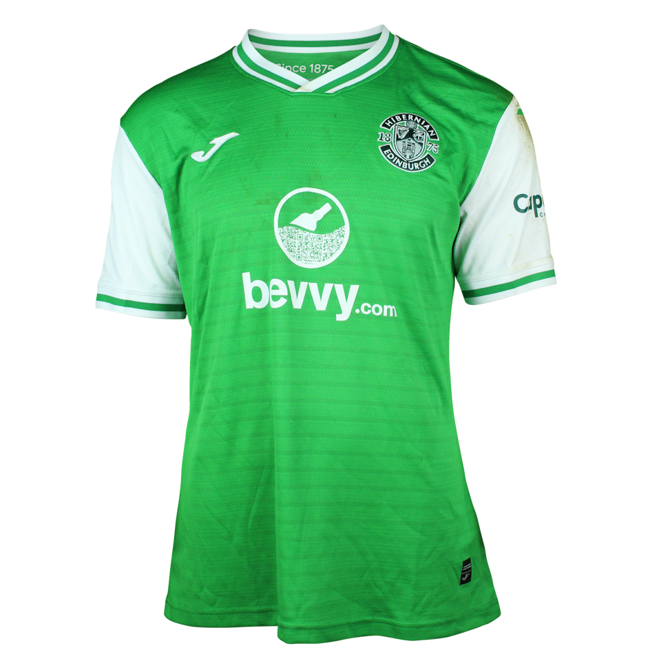 Rocky Bushiri Hibernian jersey