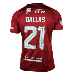 Andrew Dallas Kilmarnock shirt
