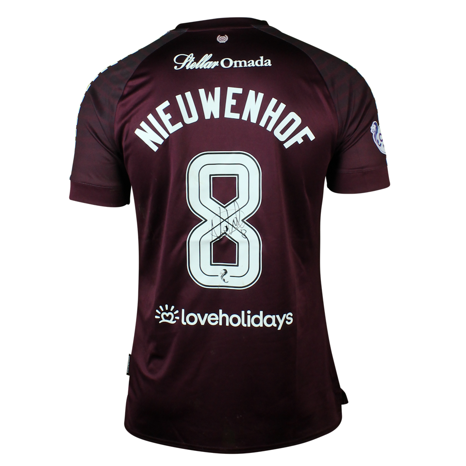 Calem Nieuwenhof Heart of Midlothian jersey