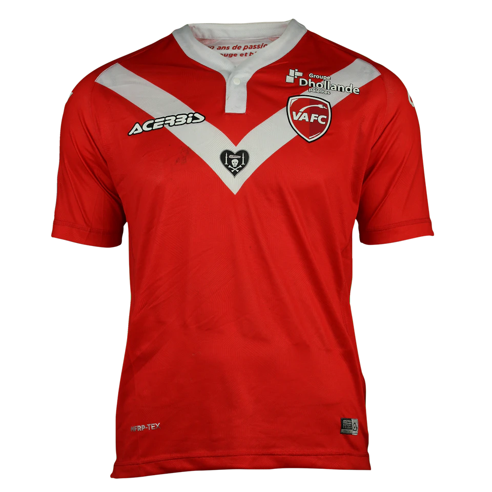 David Kjær Kruse Valenciennes FC shirt