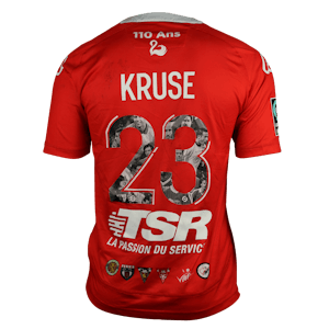 David Kjær Kruse Valenciennes FC shirt