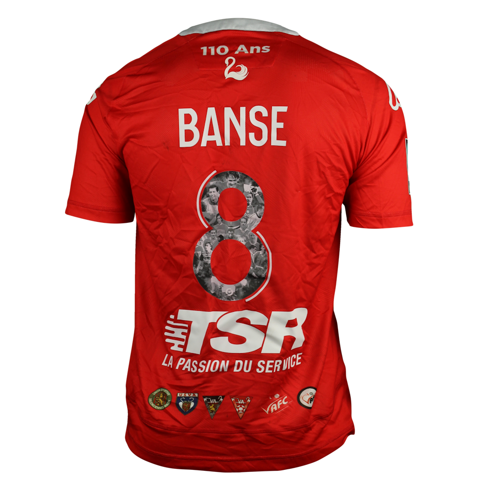 Sacha Banse Valenciennes FC shirt