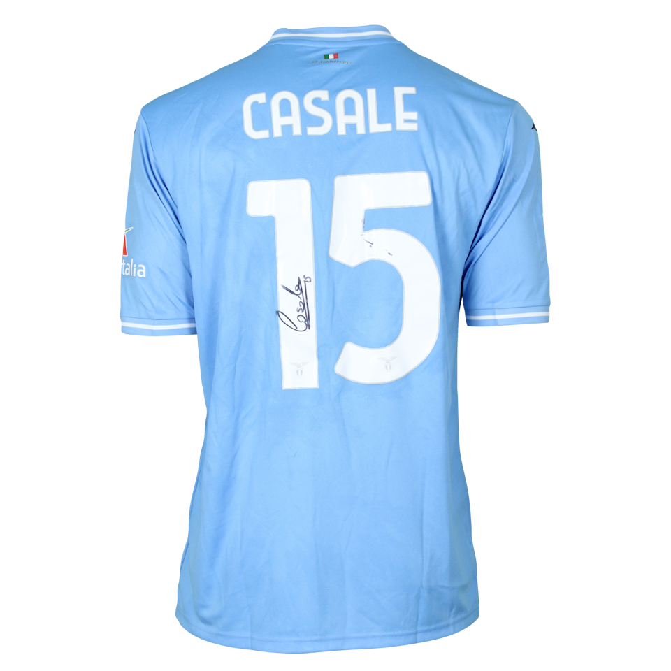 Nicolò Casale Lazio camisa.