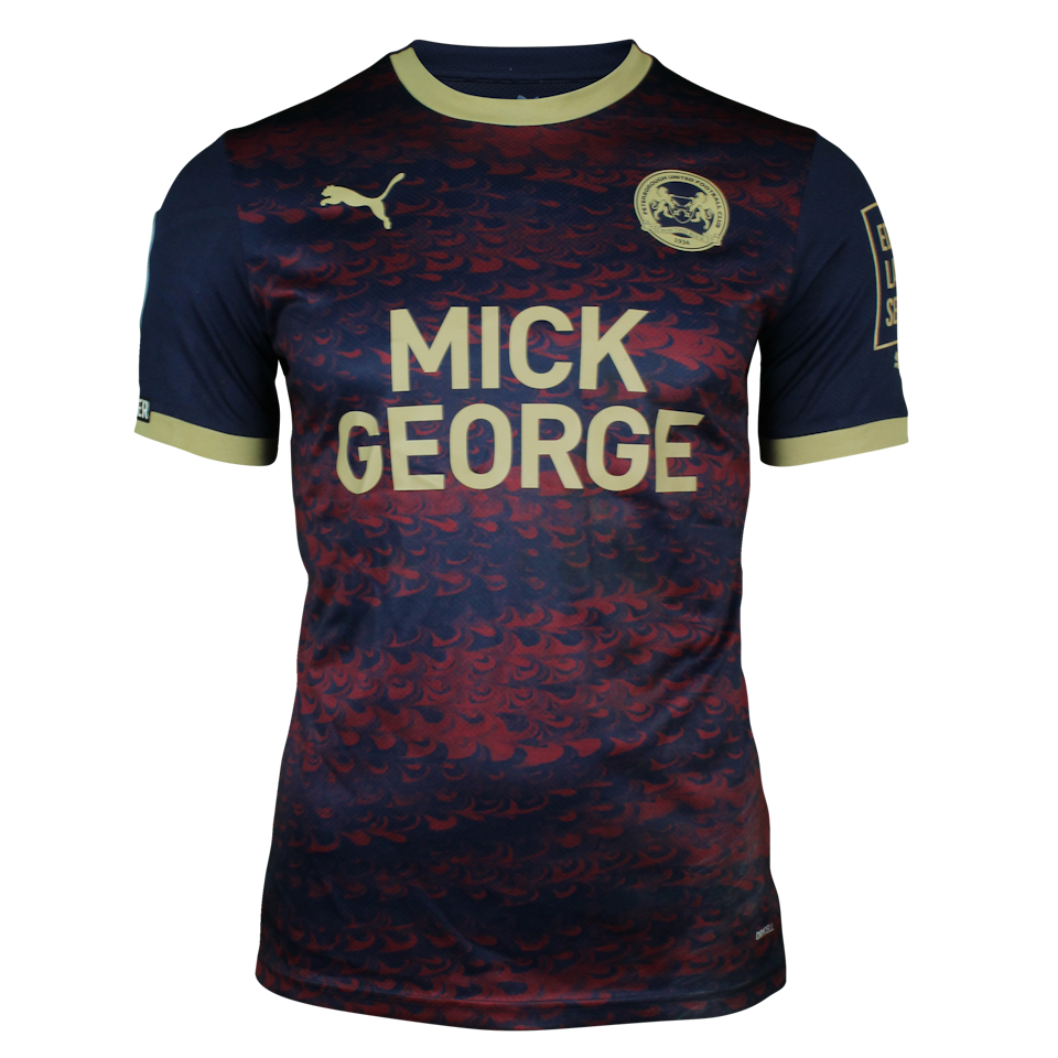 Peter Kioso Peterborough United shirt