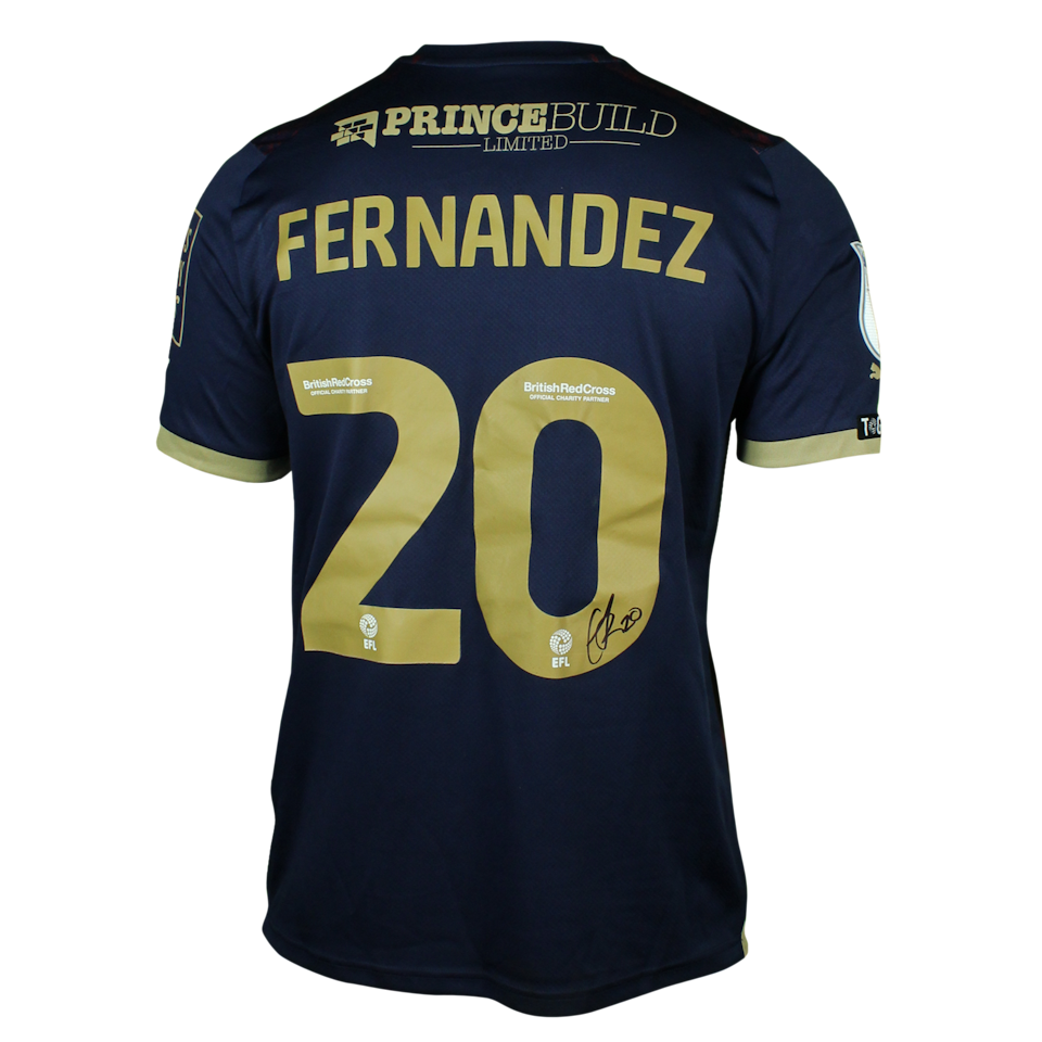 Emmanuel Fernandez Peterborough United shirt