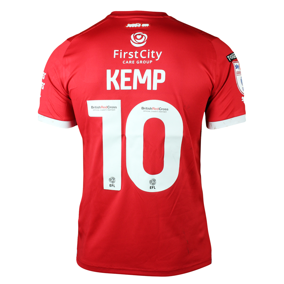 Daniel Kemp Swindon Town shirt