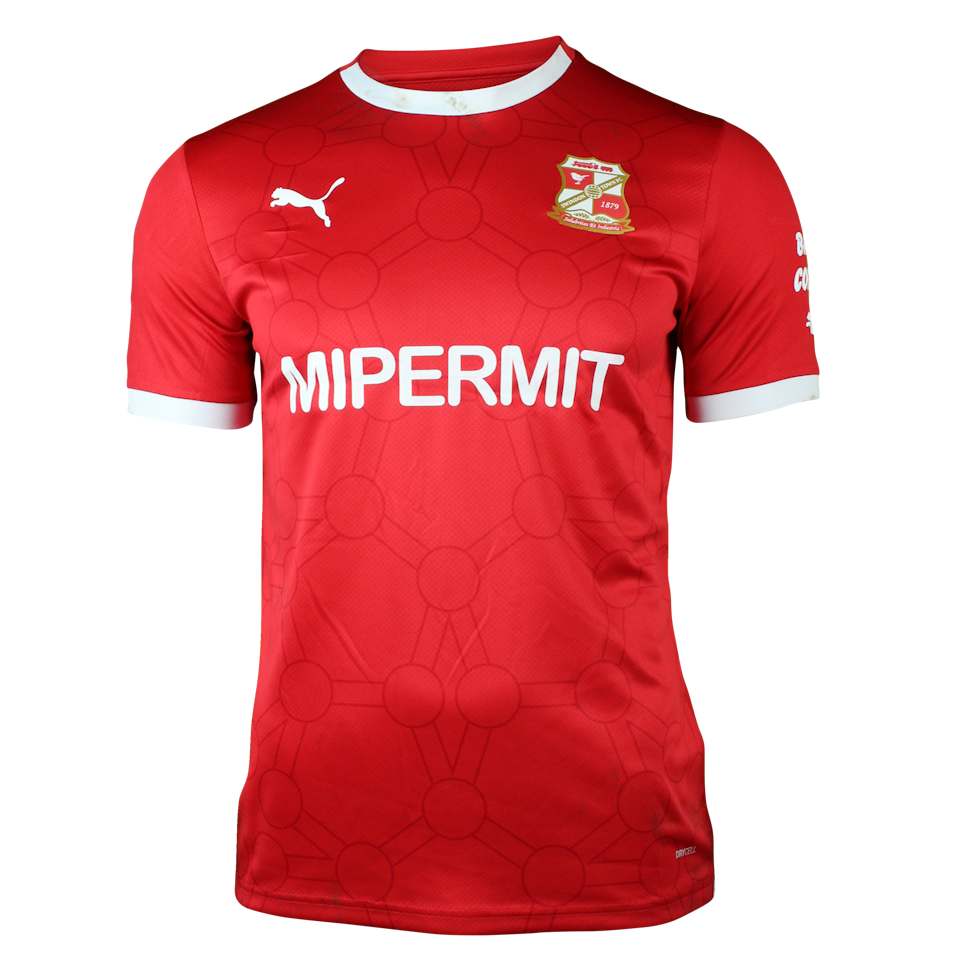 Jake Young Swindon Town shirt