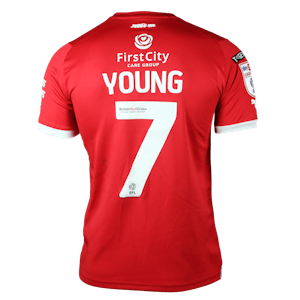 Jake Young Swindon Town shirt