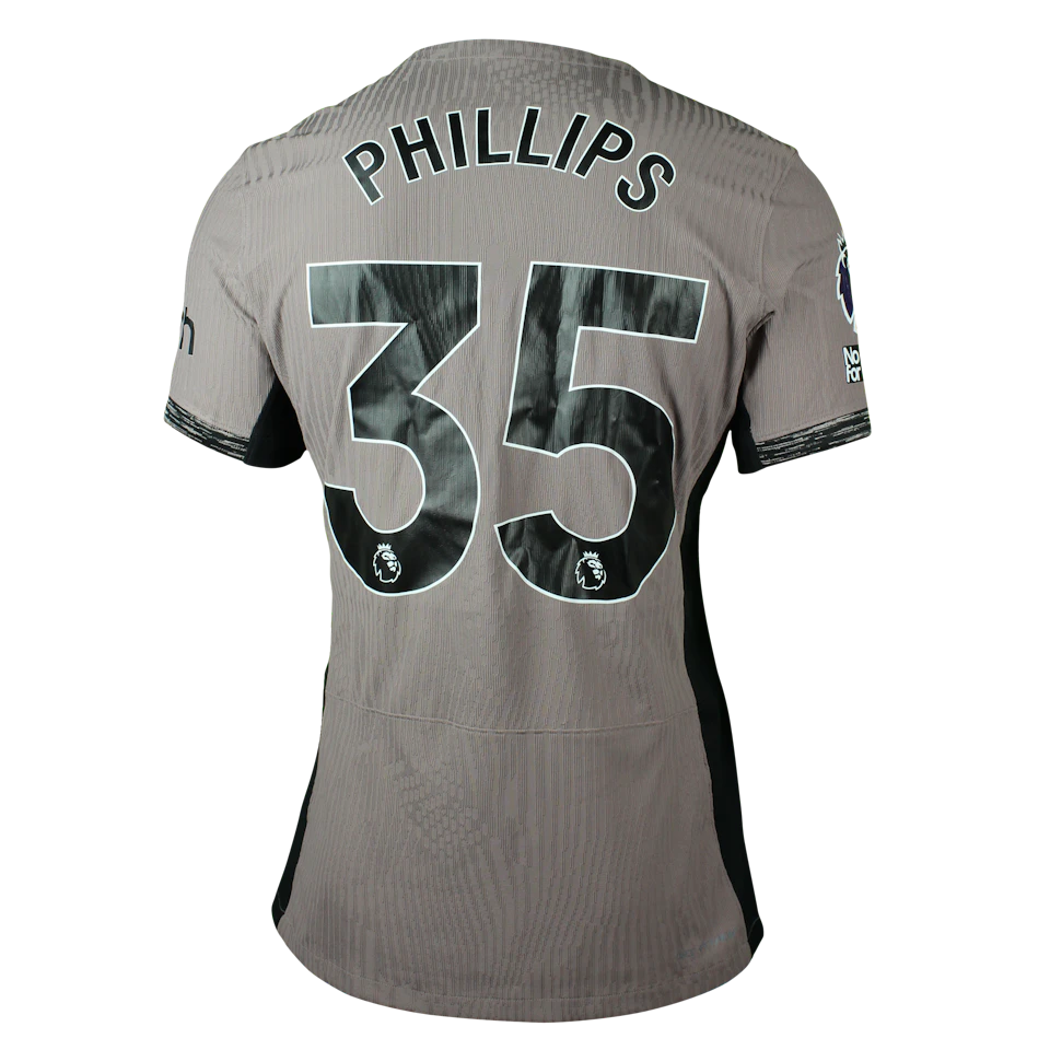 来自Tottenham Hotspur的Ashley Phillips球衣