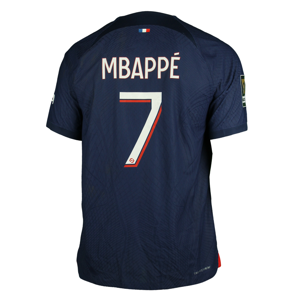Camisa de Kylian Mbappé  Paris Saint-Germain