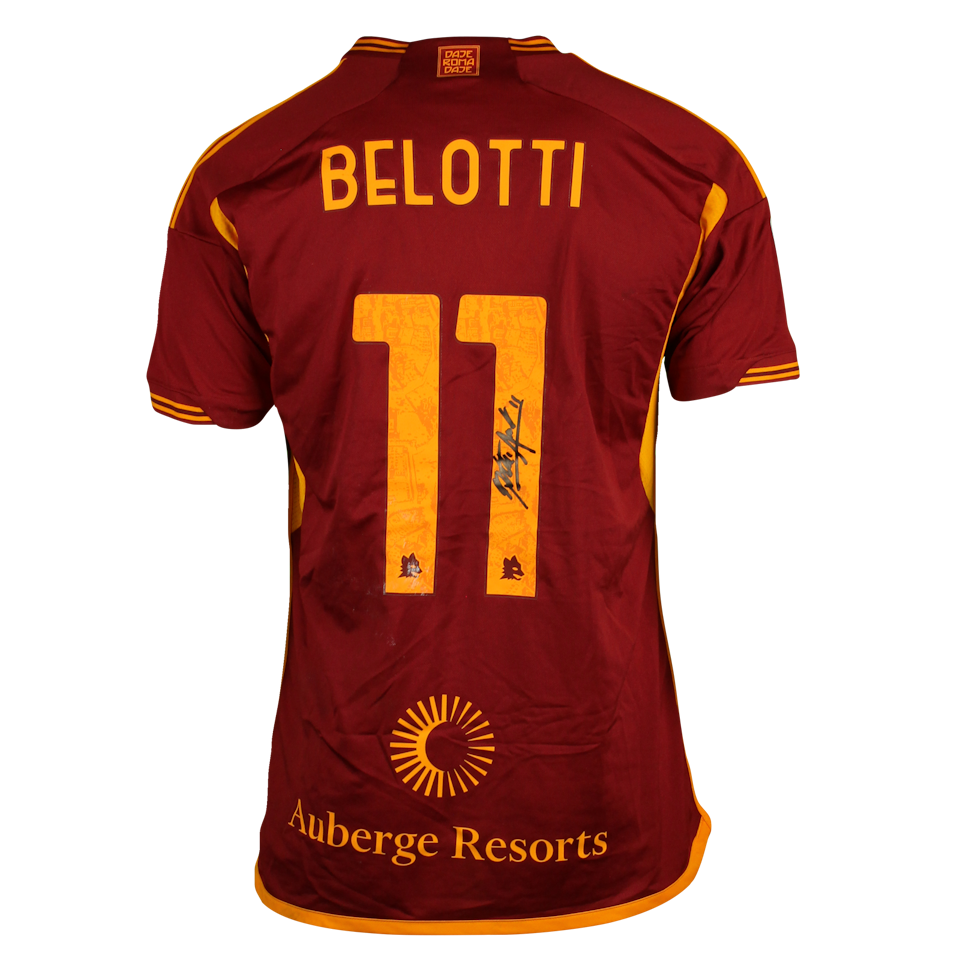 Andrea Belotti AS Roma camisa.