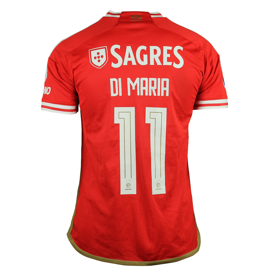 Ángel Di María SL Benfica camisa.