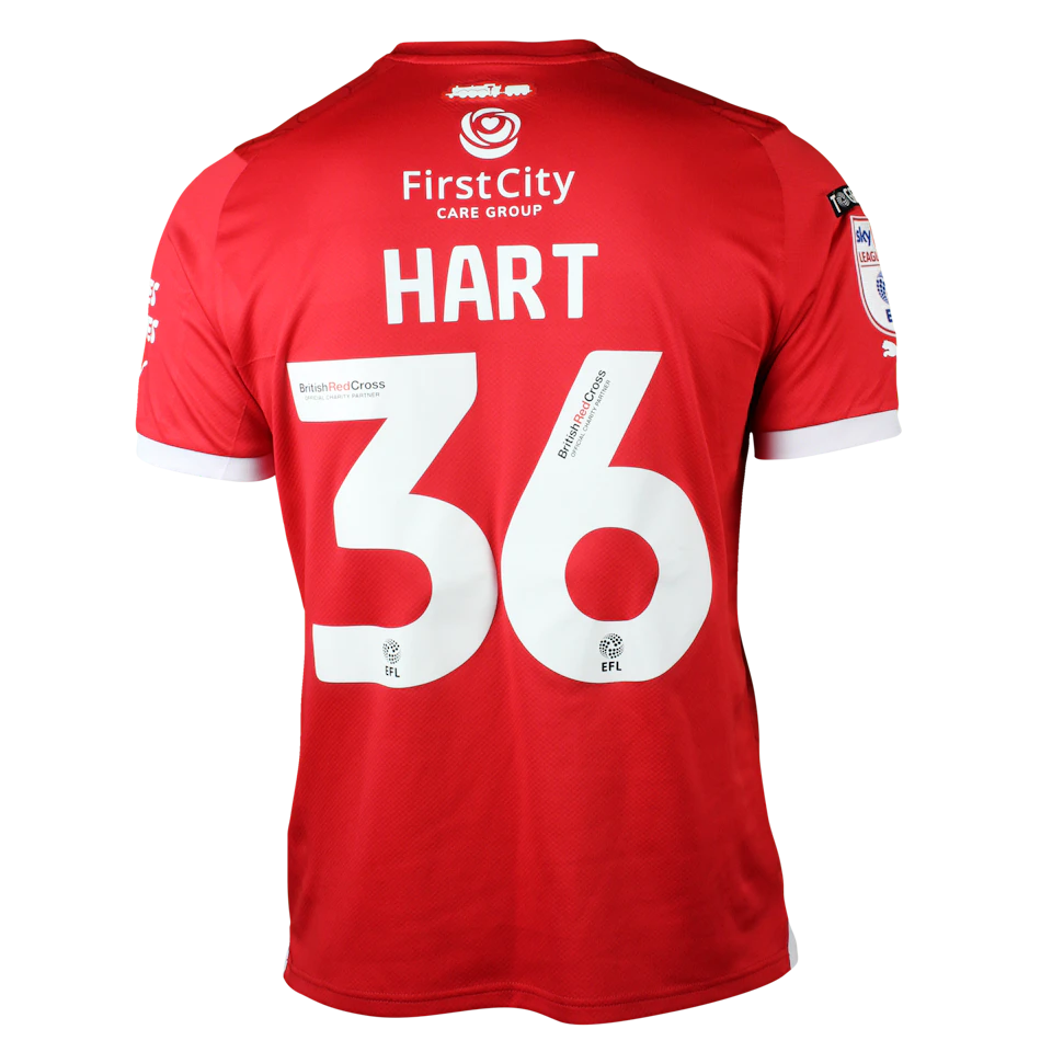 Swindon Town 팀의 Sonny Hart 셔츠