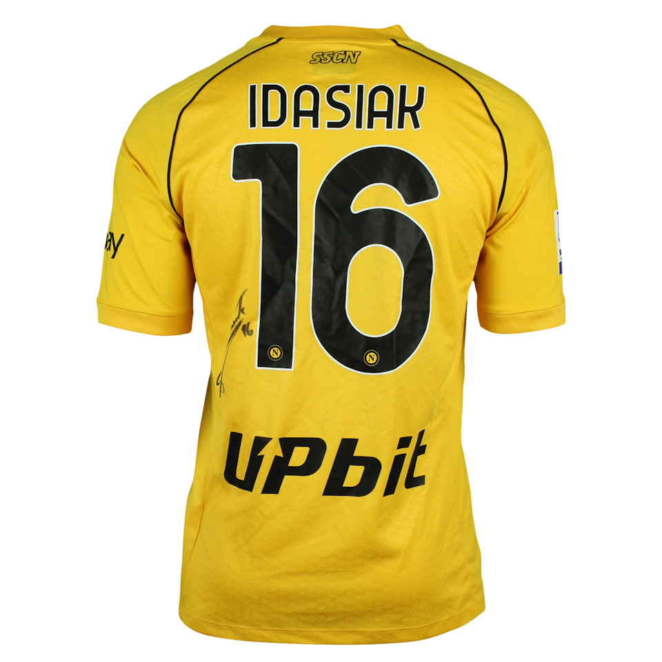 Hubert Dawid Idasiak Napoli jersey
