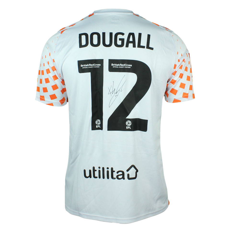 Kenneth Dougall Blackpool jersey