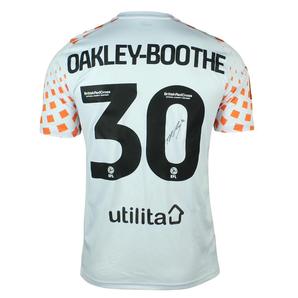 Blackpool-Trikot von Tashan Oakley-Boothe