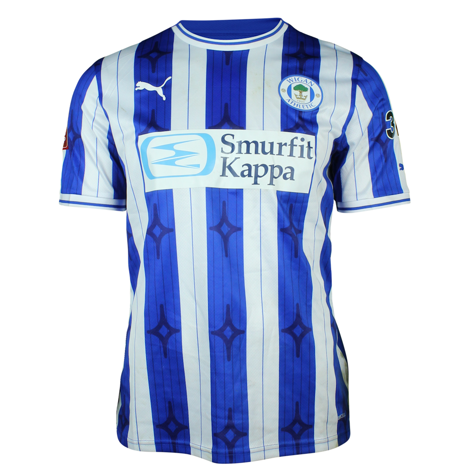 Maglia di Charlie Hughes (Wigan Athletic)