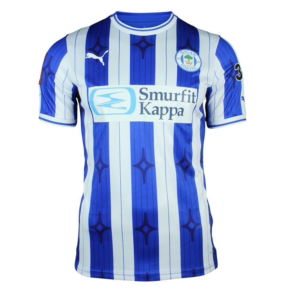 Callum Lang Wigan Athletic shirt