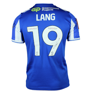 Callum Lang Wigan Athletic shirt