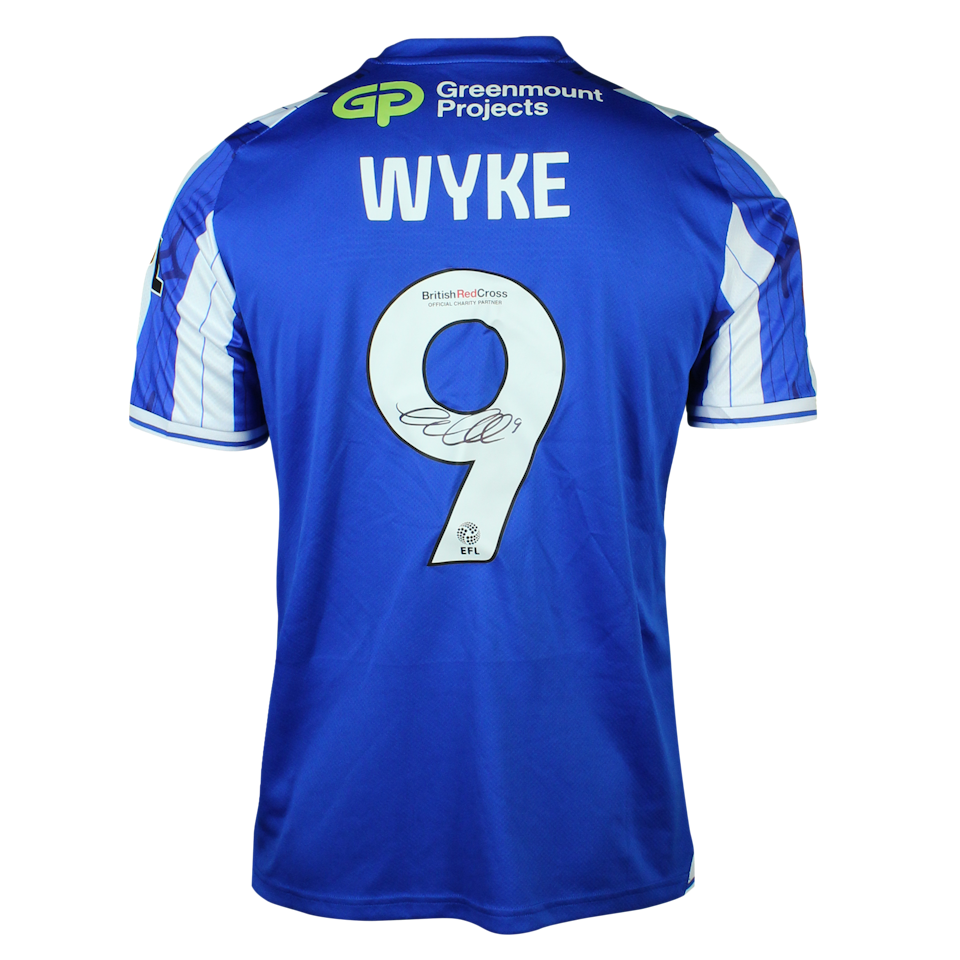 Charlie Wyke Wigan Athletic shirt