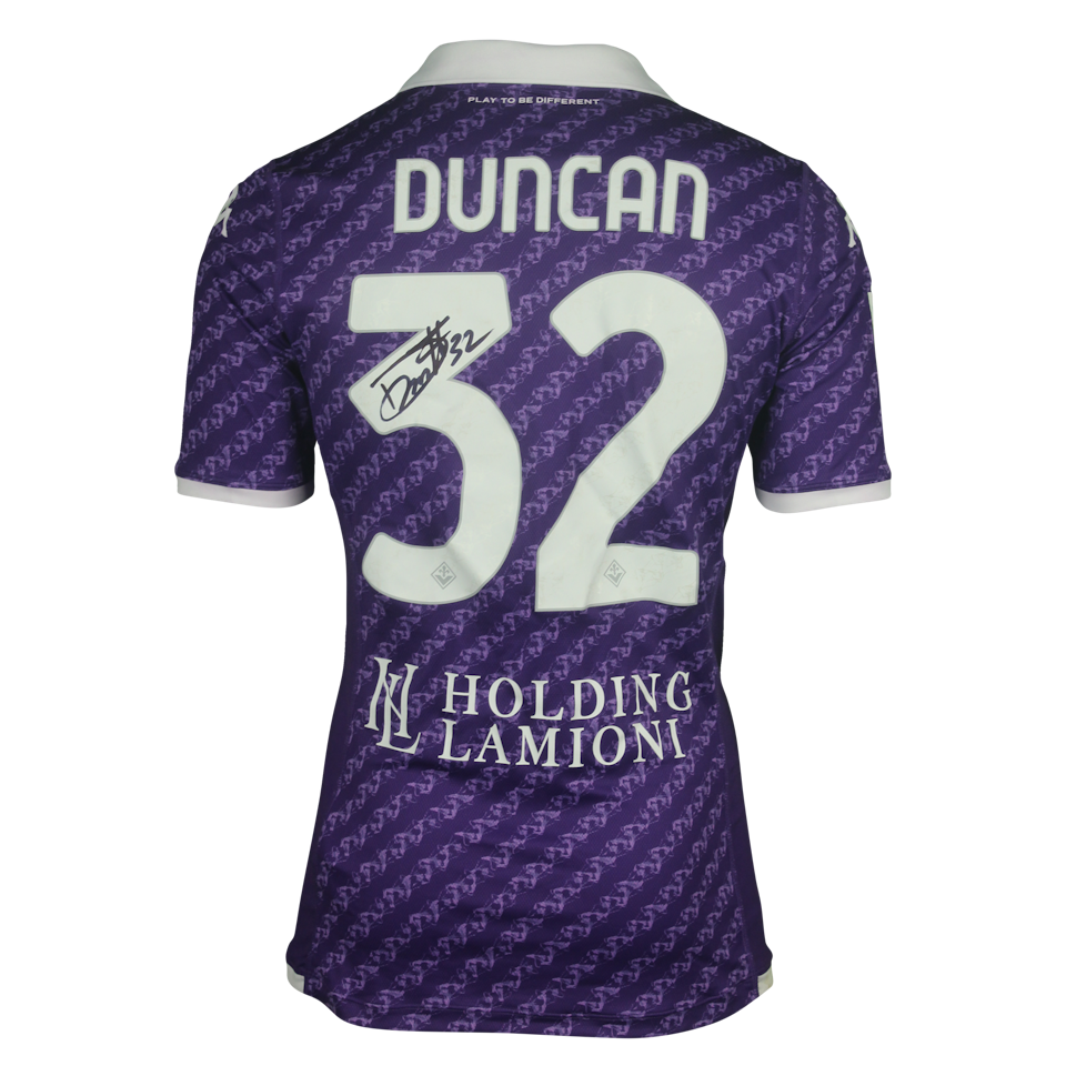 Alfred Duncan Fiorentina camisa.