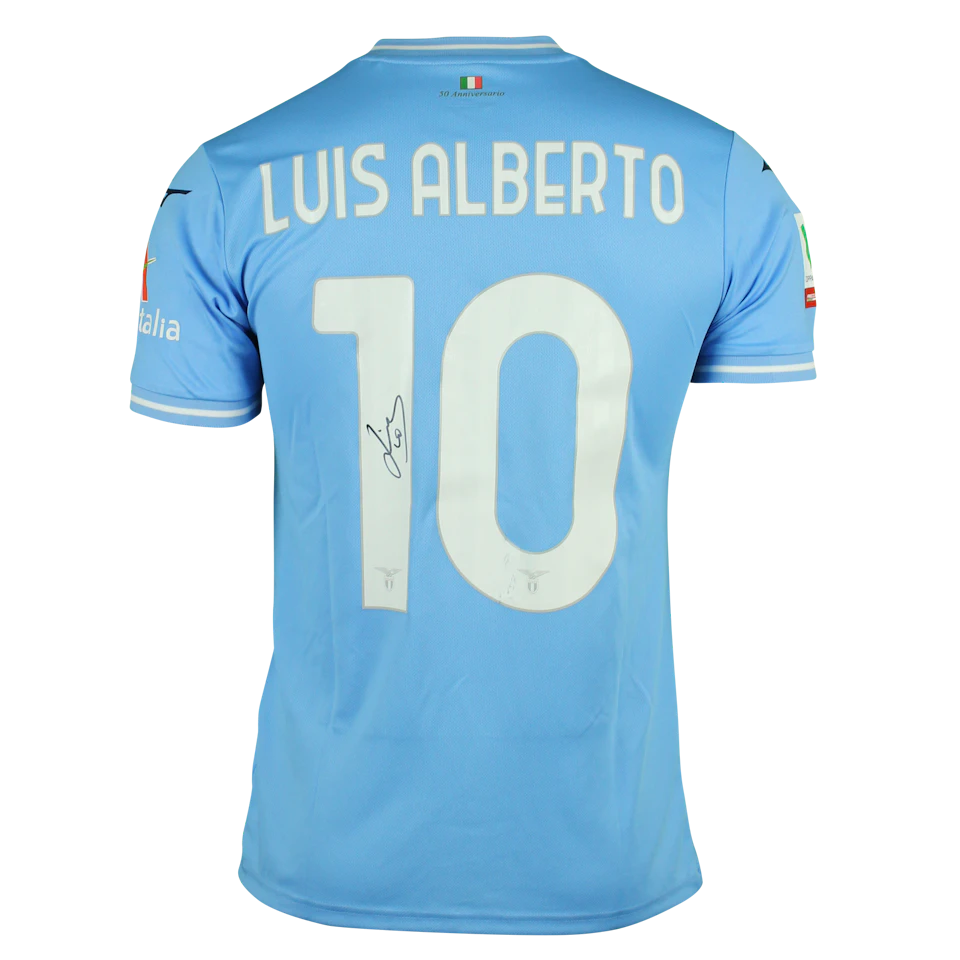 来自SS Lazio的Luis Alberto球衣