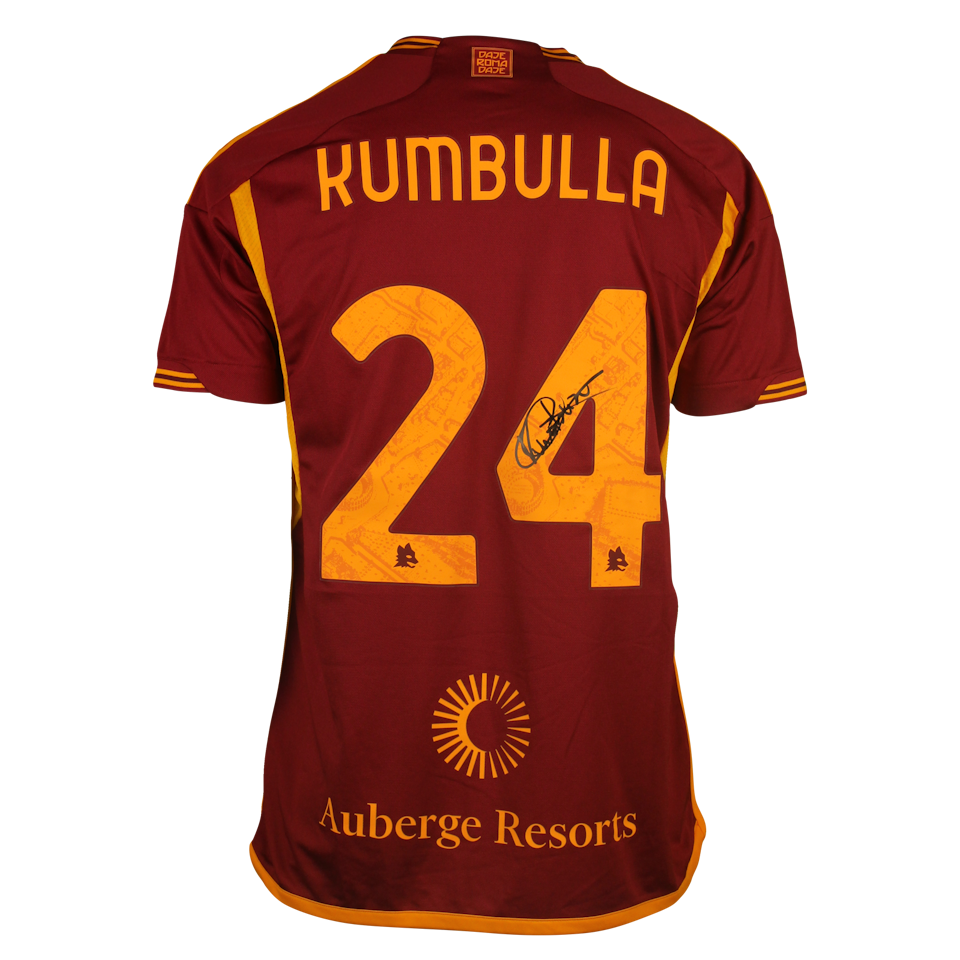 Marash Kumbulla AS Roma shirt