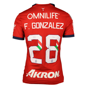 Fernando Rubén González Pineda Chivas Guadalajara jersey