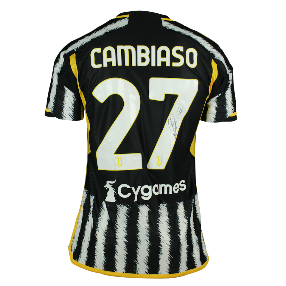 Maillot de Andrea Cambiaso (Juventus FC)