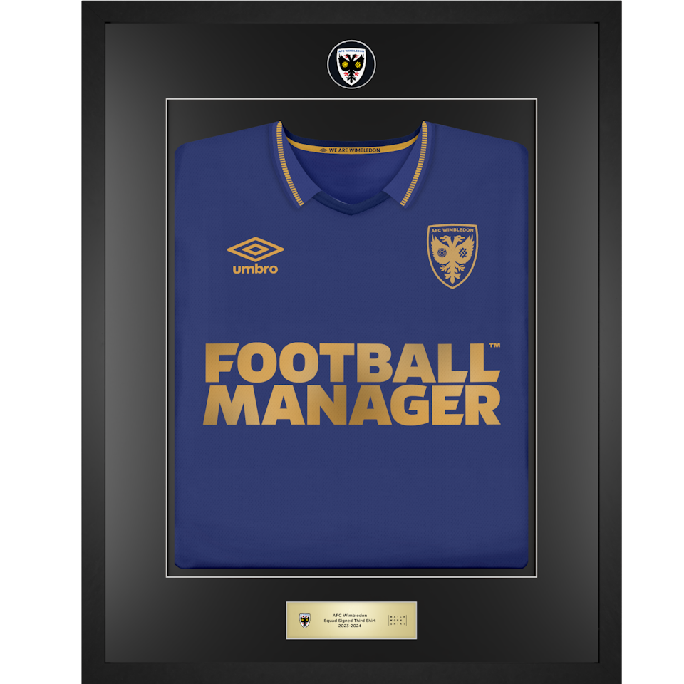 Limited Edition Framed Squad Signed Shirt