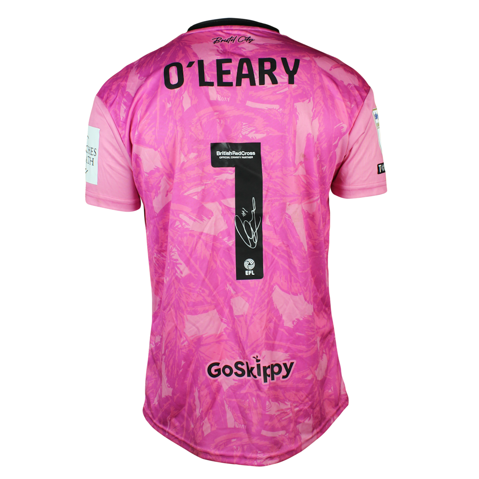 Max O’Leary Bristol City shirt
