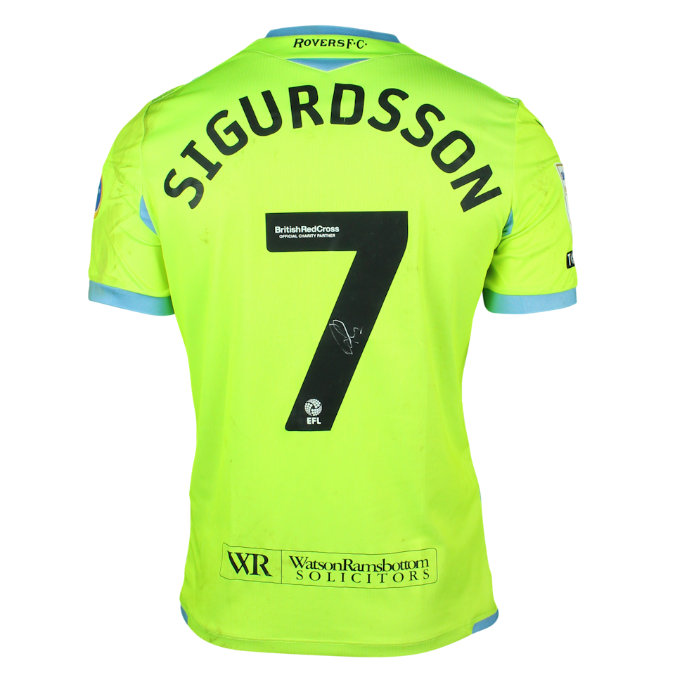 Arnór Sigurdsson Blackburn Rovers shirt